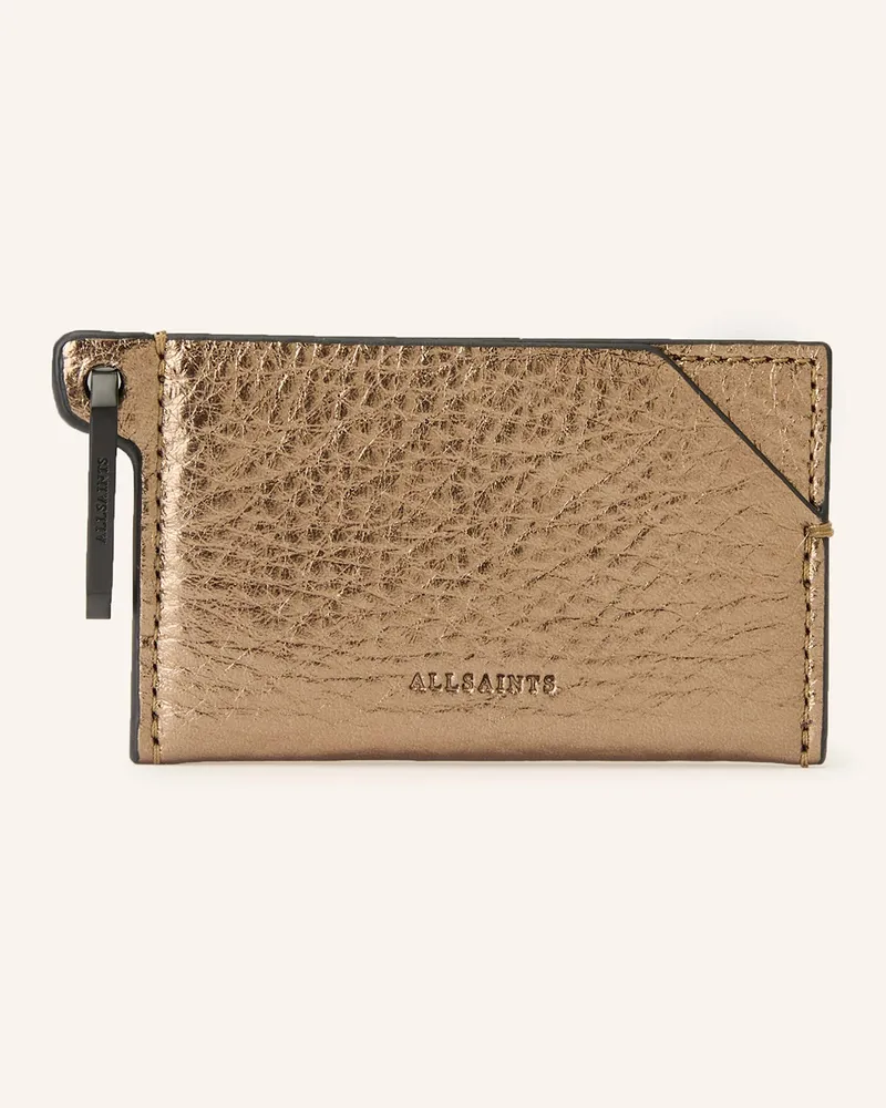 AllSaints Kartenetui HEX Gold