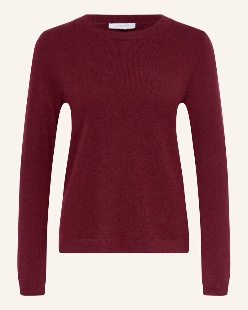 Darling Harbour Cashmere-Pullover rot Bordeaux