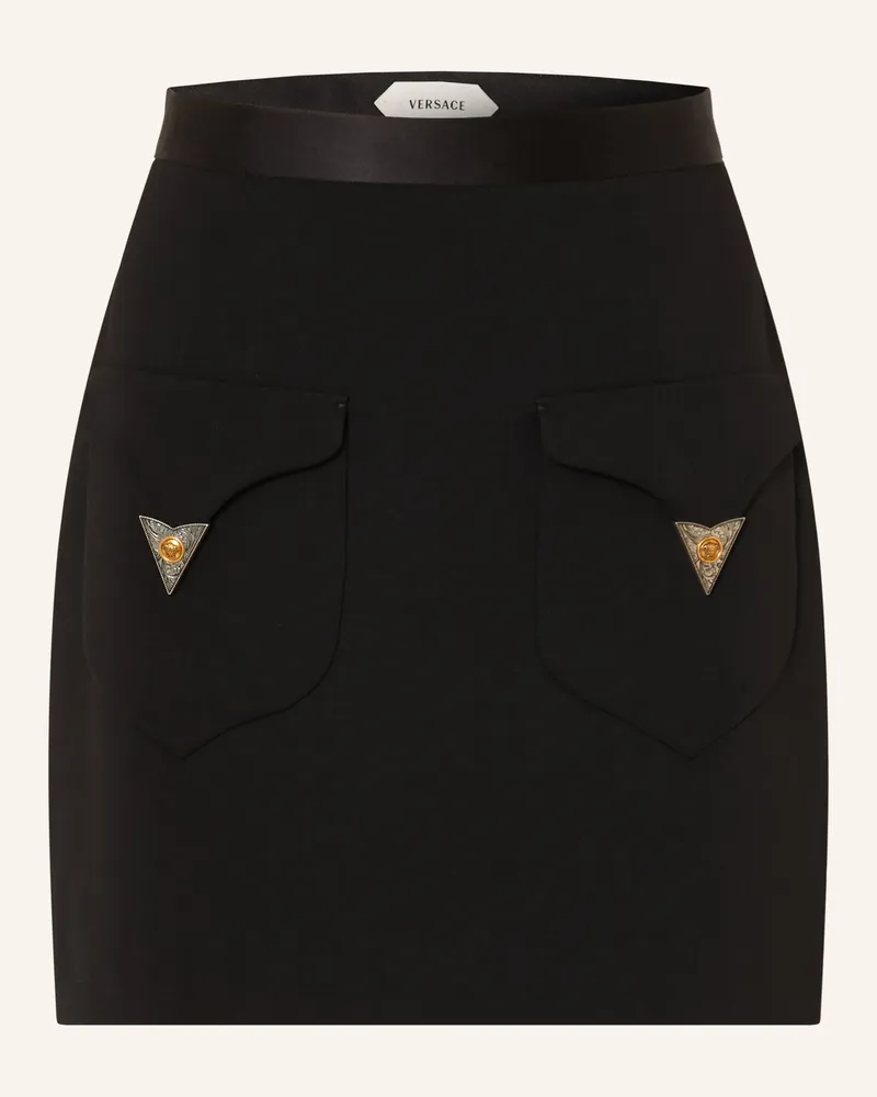 Versace Rock schwarz Schwarz