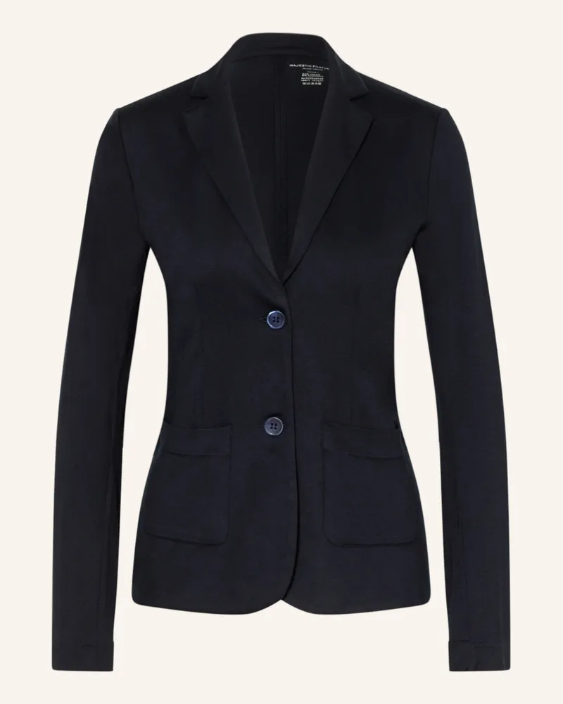 Majestic Jerseyblazer blau Dunkelblau