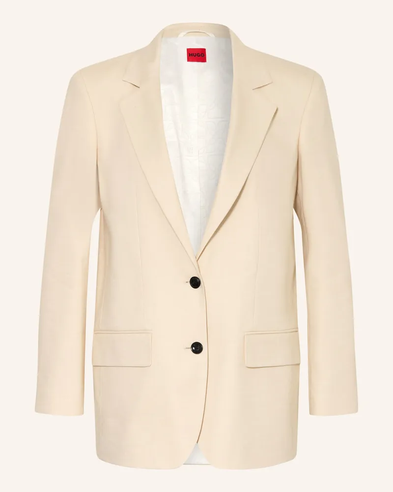 HUGO BOSS Blazer Anetali gelb Hellgelb