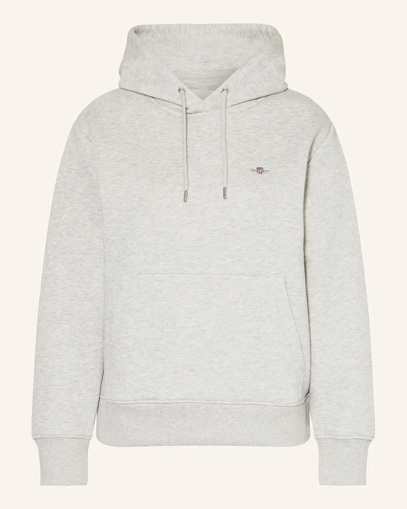 Gant Hoodie grau Hellgrau