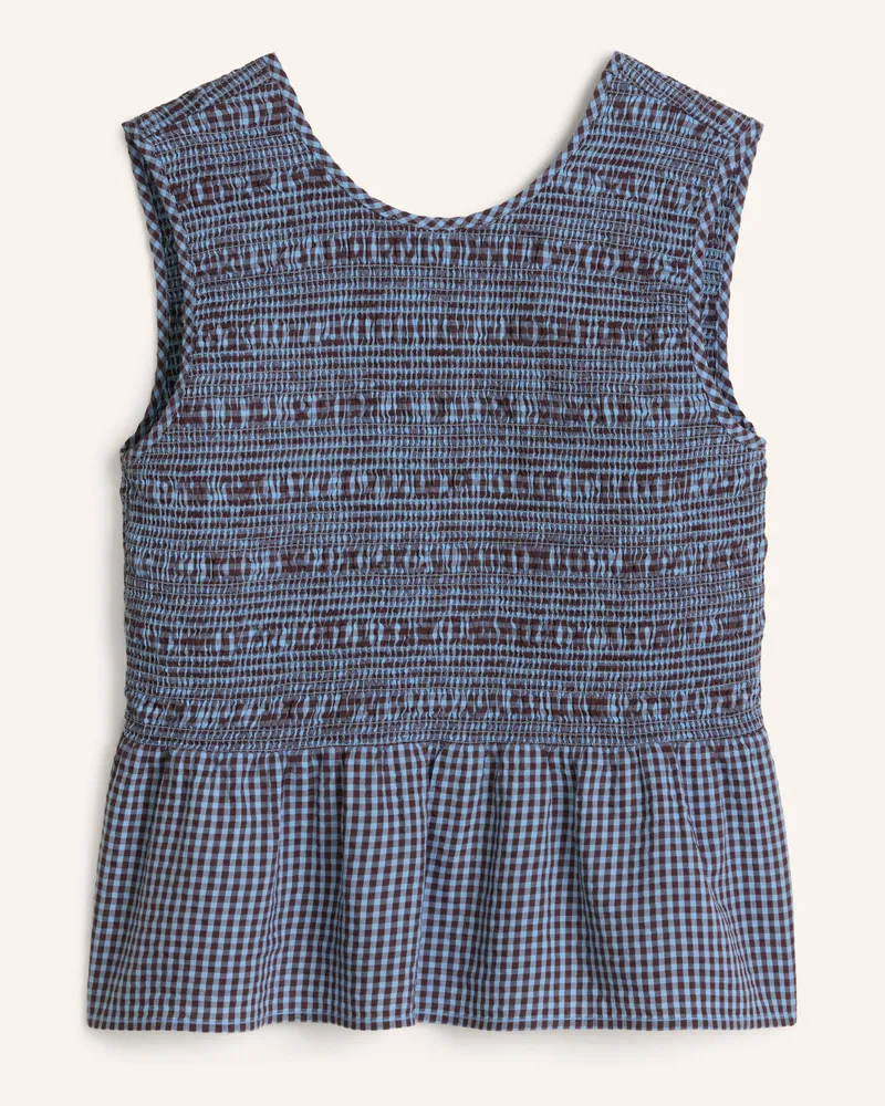 Marc O'Polo Peplum-Top blau Hellblau