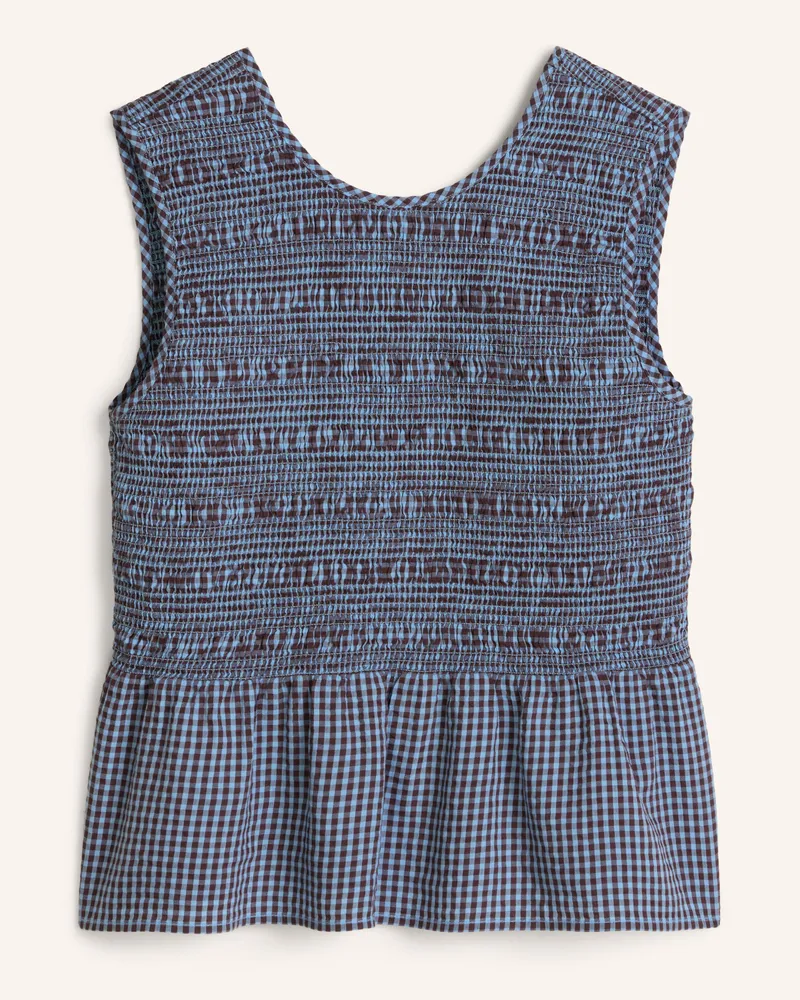 Marc O'Polo Peplum-Top blau Hellblau