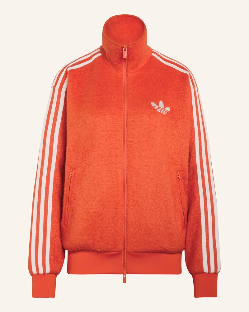 adidas Blouson Firebird Faux Mohair orange Orange