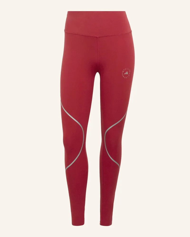 adidas Lauf-Tights Adidas By Stella Mccartney rot Rot