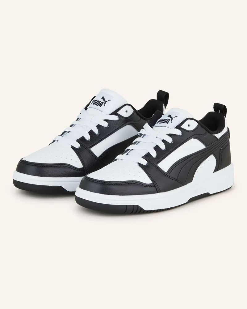Puma Sneaker Rebound v6 schwarz Schwarz