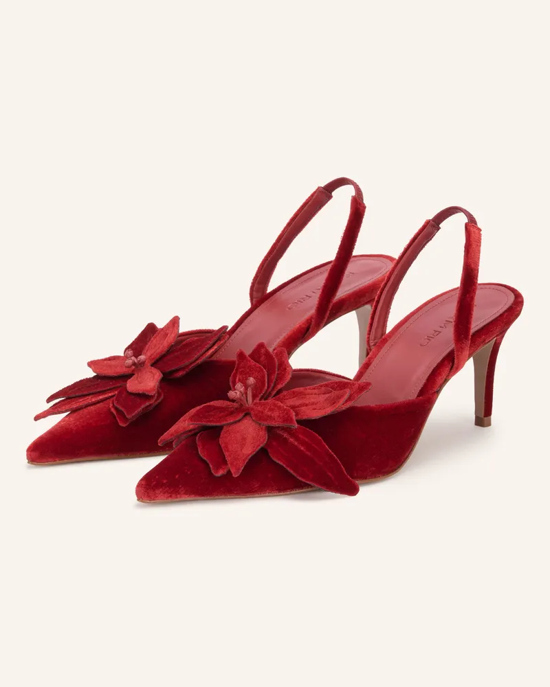FARM Rio Slingpumps rot Rot