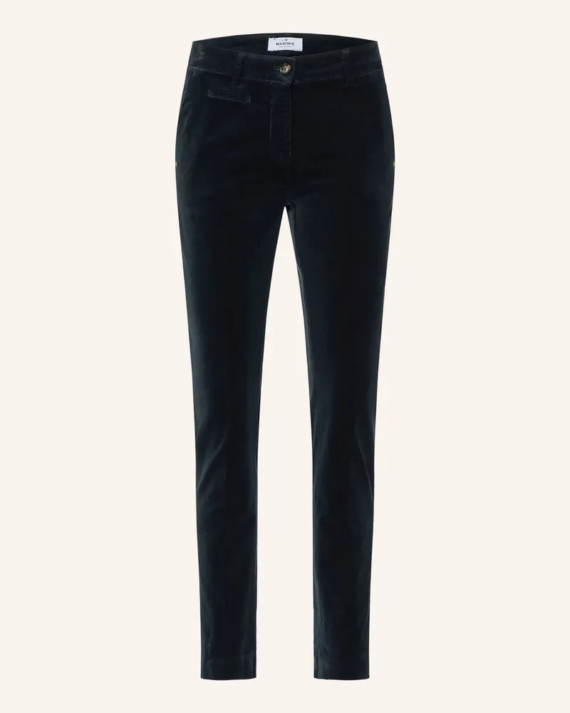 Mason's Marlenehose New York blau Dunkelblau