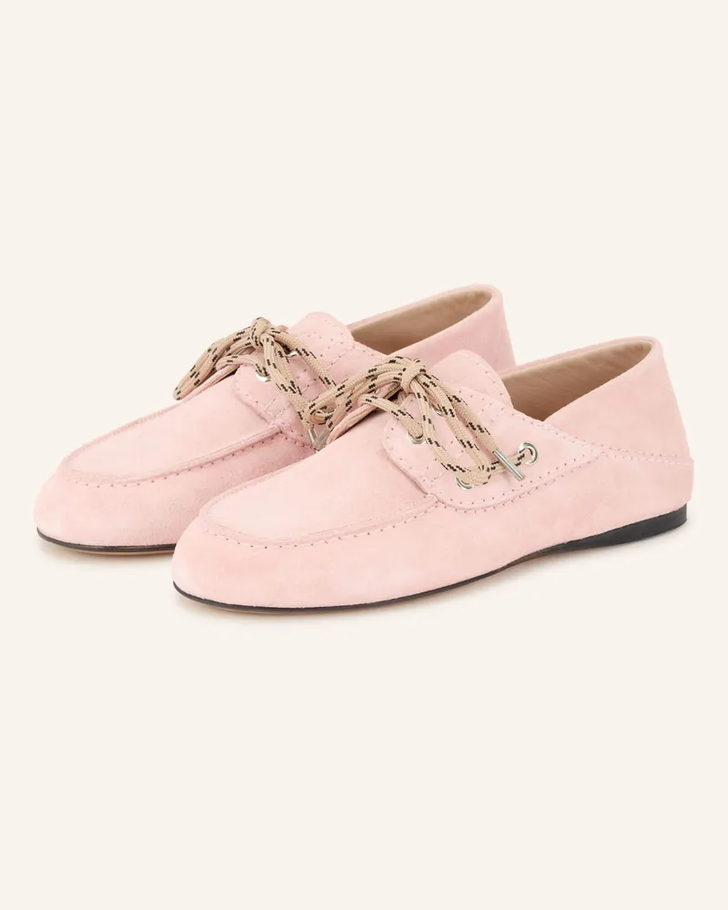 Sandro Bootsschuhe rosa Hellrosa