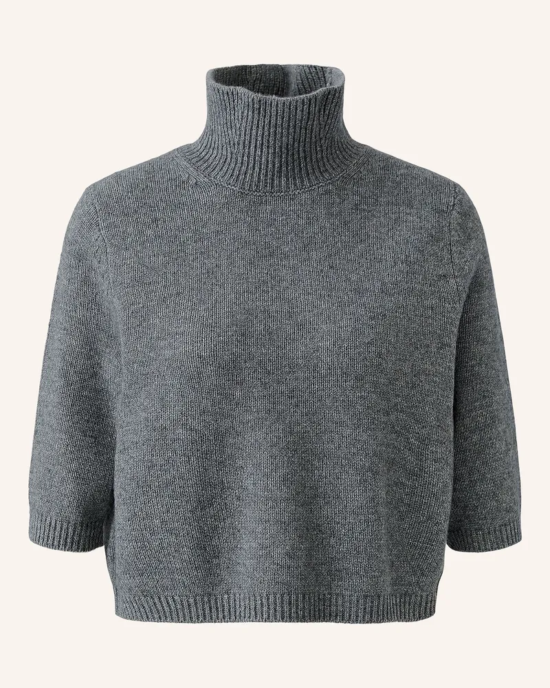 Oui  Strickshirt grau Grau
