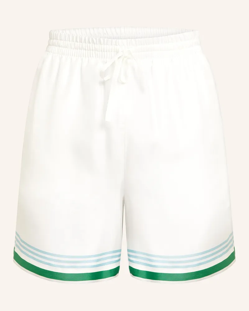 Casablanca Paris Seidenshorts Weiss