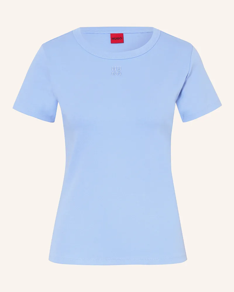 HUGO BOSS T-Shirt DELORIS Hellblau