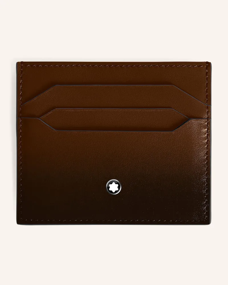 Montblanc Saffiano-Kartenetui Meisterstück braun Braun