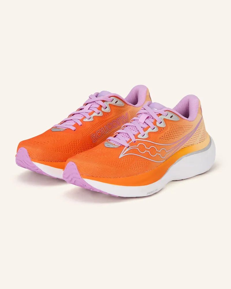Saucony Laufschuhe Ride 19 orange Neonorange