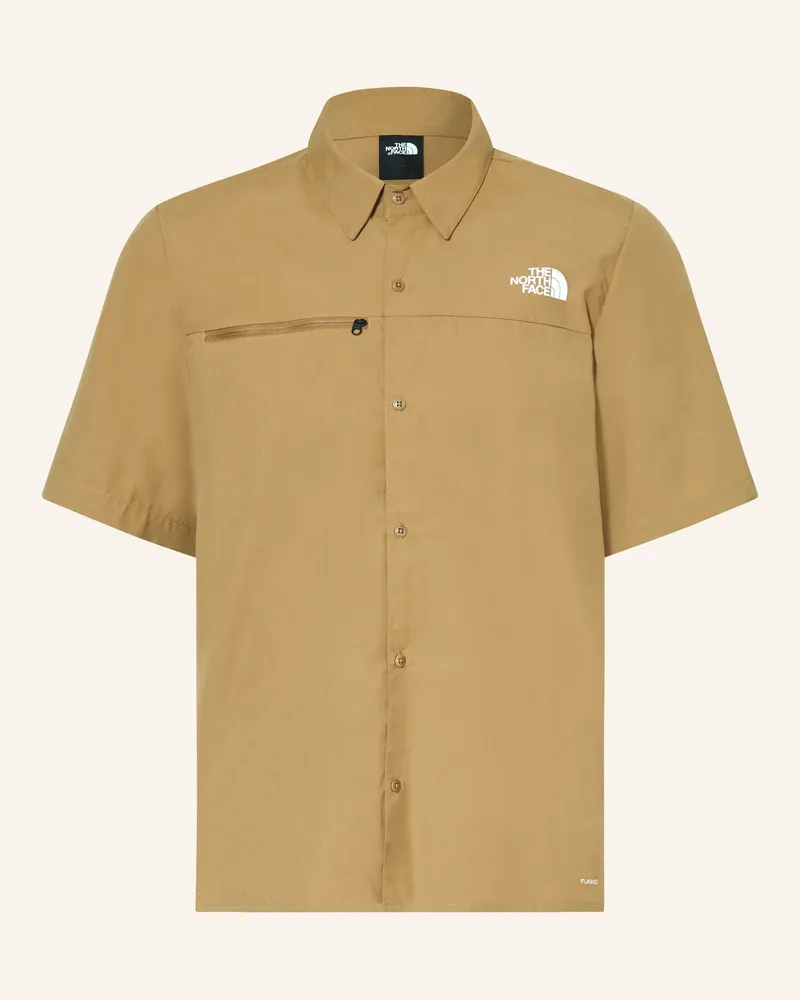 The North Face Outdoor-Hemd Packable Short Sleeve braun Beige