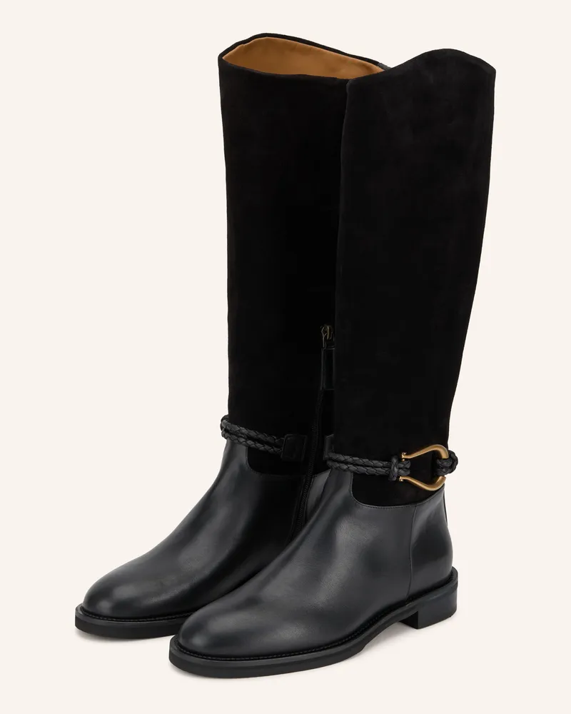FESTA Milano Stiefel Morgan schwarz Schwarz