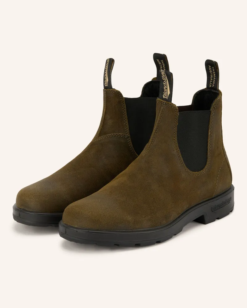 BLUNDSTONE Chelsea-Boots gruen Oliv