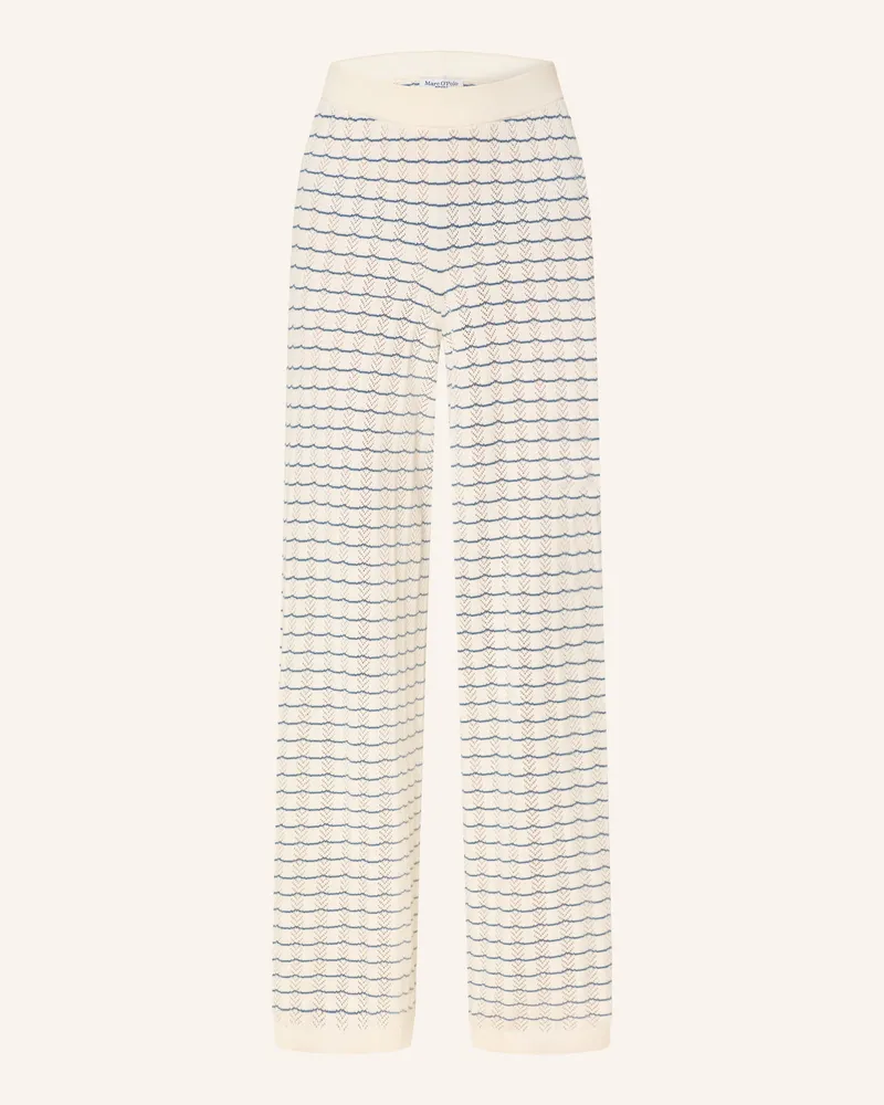 Marc O'Polo Strickhose Weiss