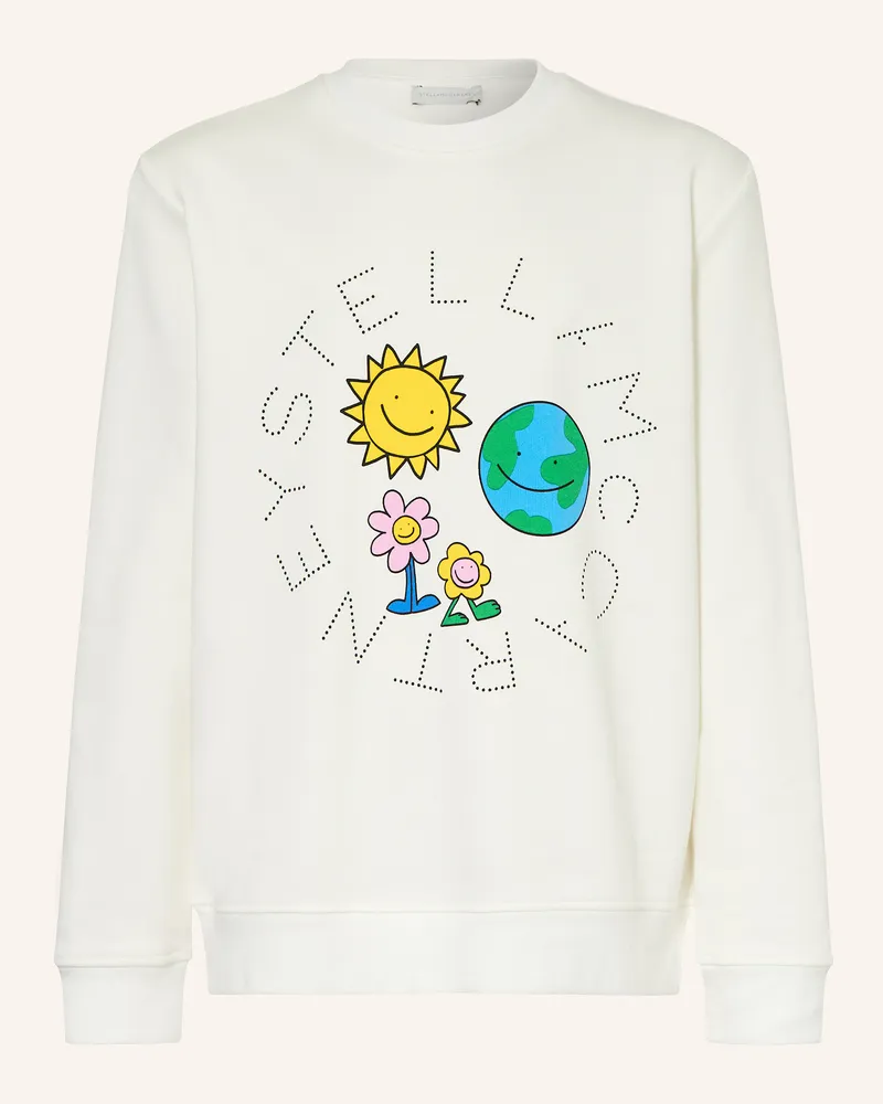 Stella McCartney Kids Sweatshirt Weiss