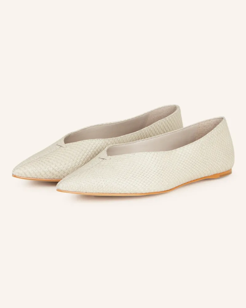 CARRANO Ballerinas NEW SNAKE Grau