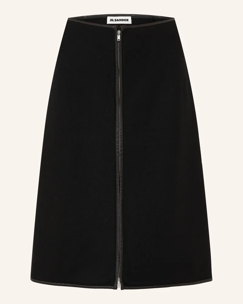 Jil Sander Rock schwarz Schwarz