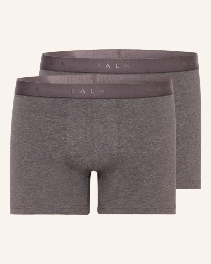 Falke 2er-Pack Boxershorts DAILY COMFORT Grau