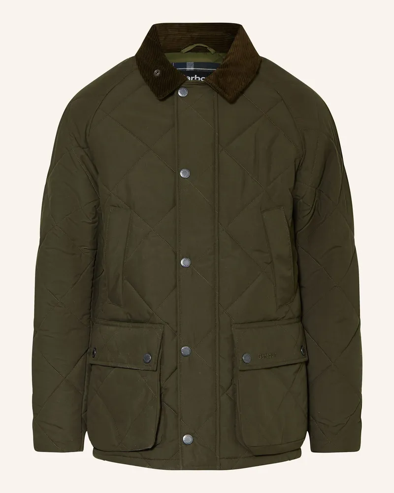 Barbour Steppjacke BEDALE Oliv
