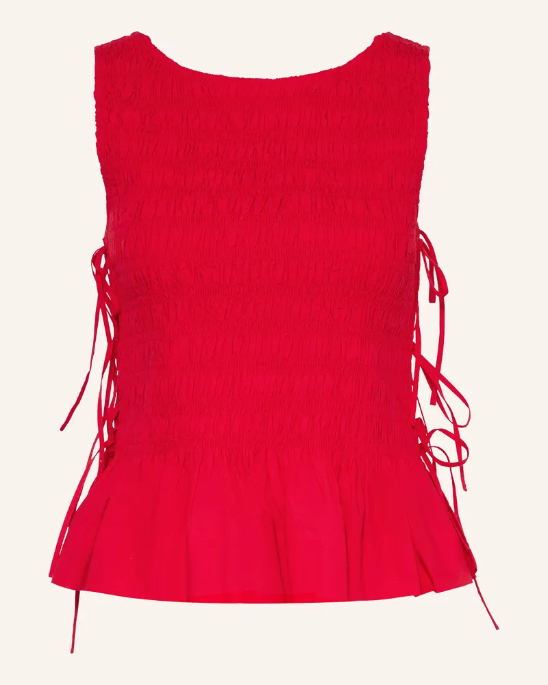 Ganni Top rot Rot