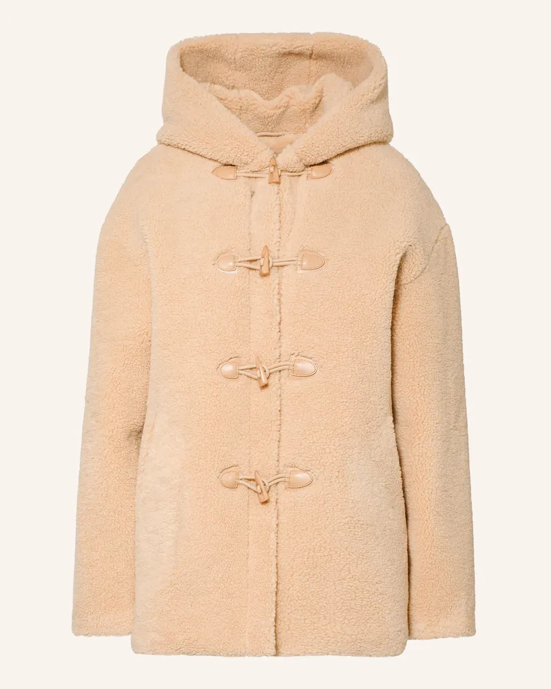 Juvia Dufflecoat Thelma Aus Teddyfell beige Beige