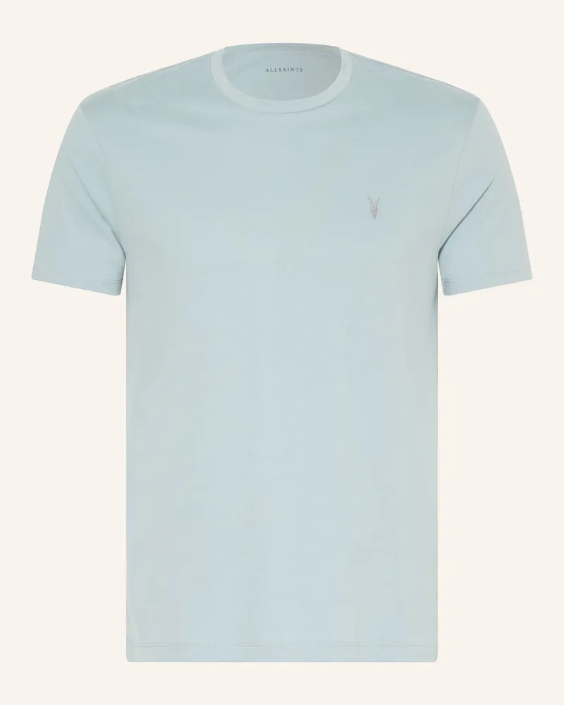 AllSaints T-Shirt Brace blau Hellblau