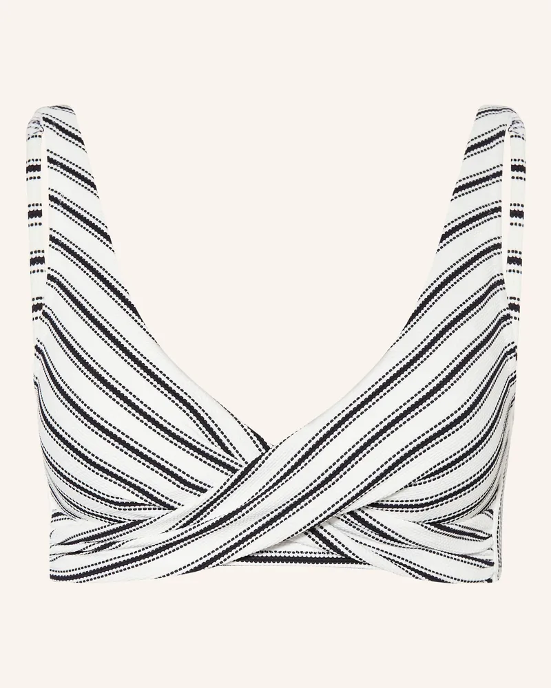 watercult Bralette-Bikini-Top SEASIDE SPLASH Weiss