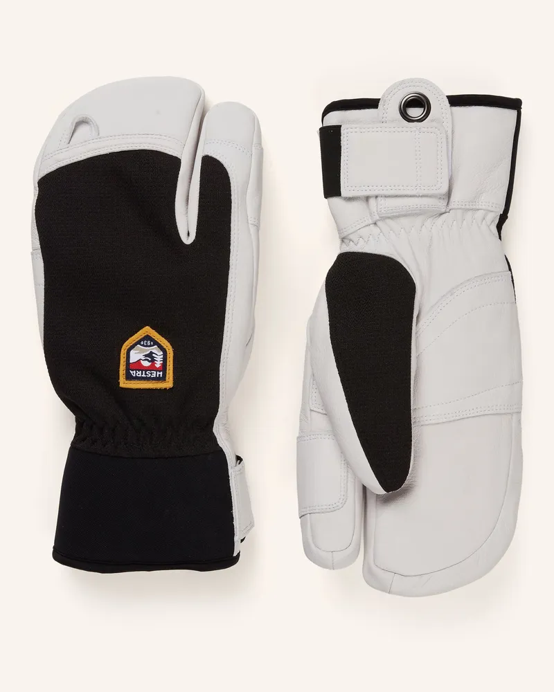 Hestra Skihandschuhe ARMY LEATHER PATROL Schwarz