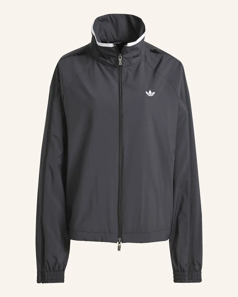 adidas ADILENIUM SEASON 3 ZIP ORIGINALS JACKE Schwarz