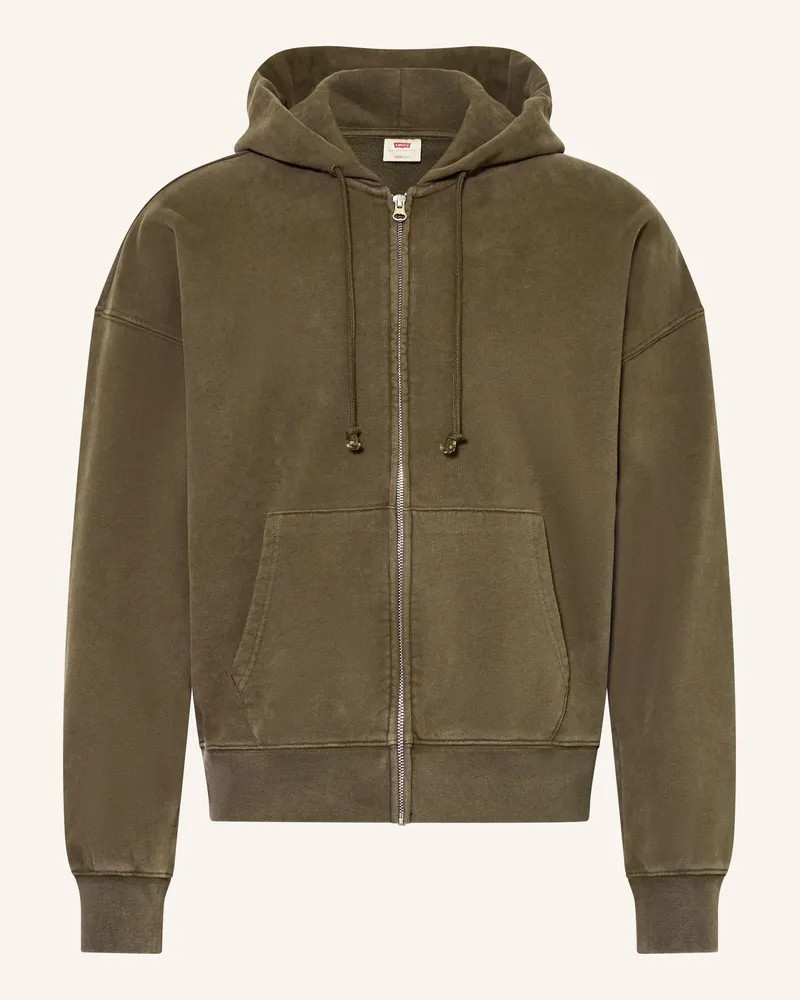 Levi's Levi Sweatjacke Hayes gruen Oliv