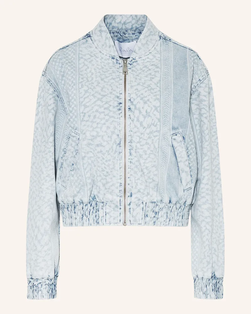 Lala Berlin Jeansjacke Joules blau Hellblau