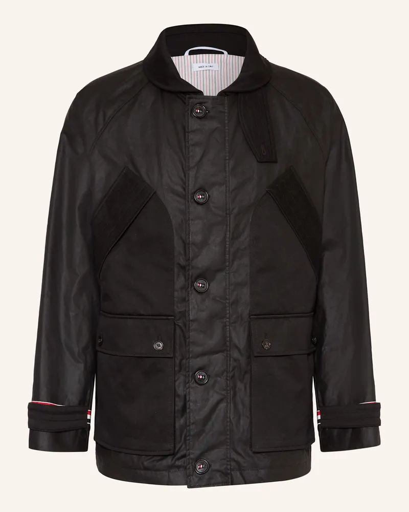 Thom Browne Fieldjacket schwarz Schwarz
