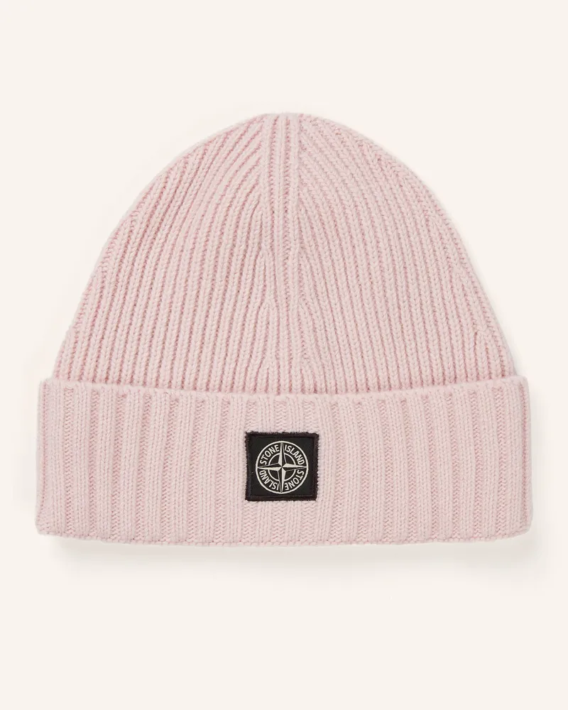Stone Island Mütze Hellrosa