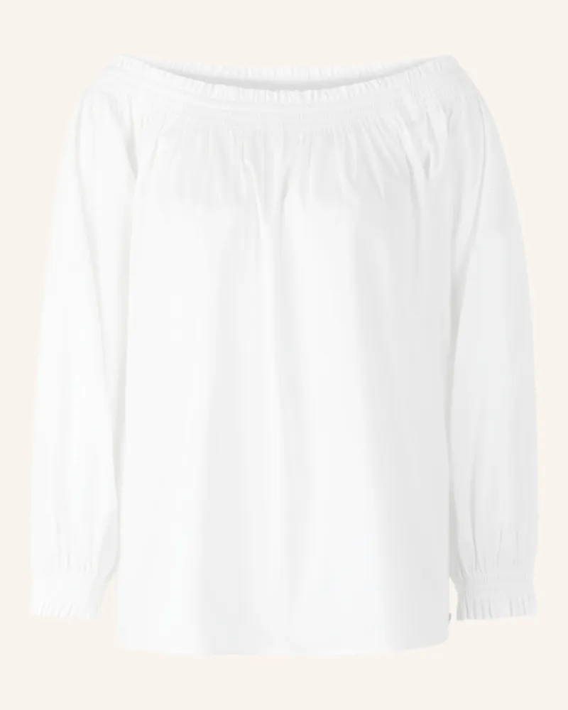 Marc Cain Bluse weiss Weiss