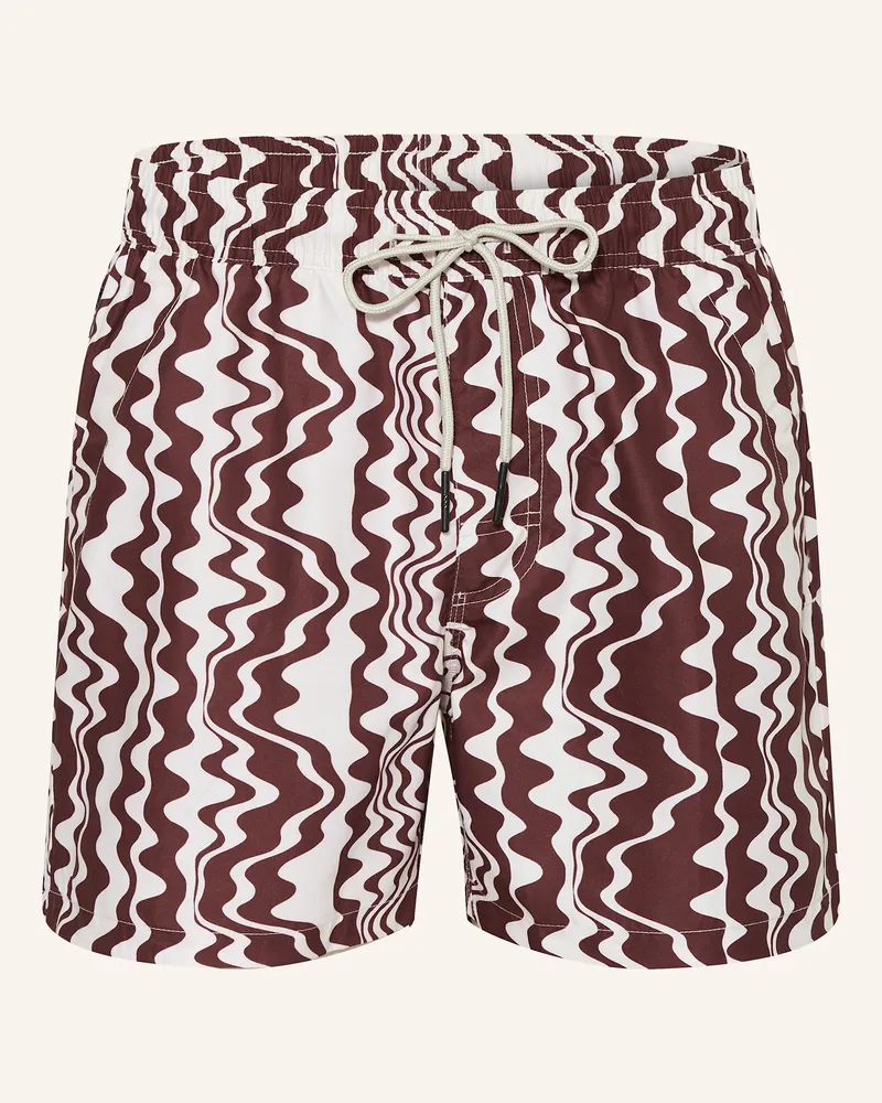 OAS Badeshorts RUBY VERVE Dunkelrot