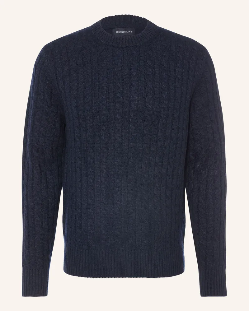 Strokesman's Strokesman Pullover blau Dunkelblau