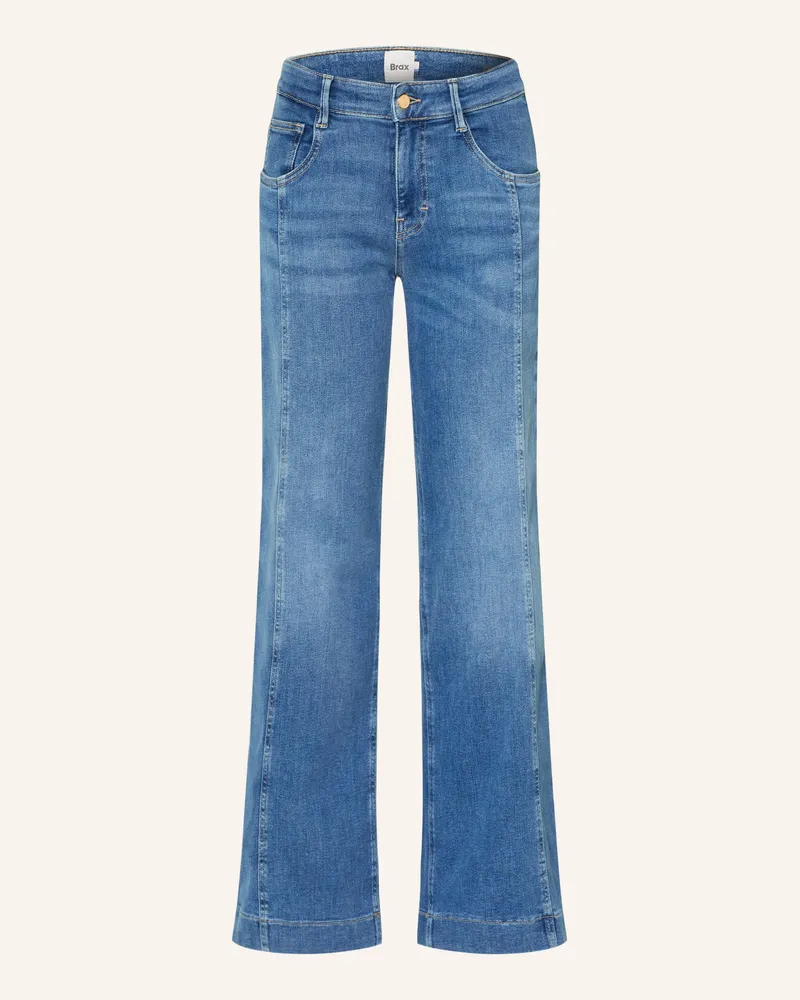 Brax Wide Leg Jeans Maine blau 25