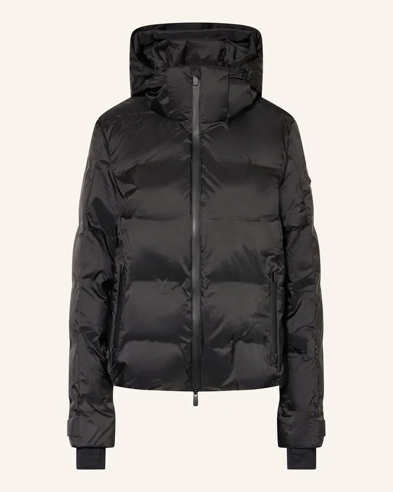 Mrs & HUGS Skijacke schwarz Schwarz