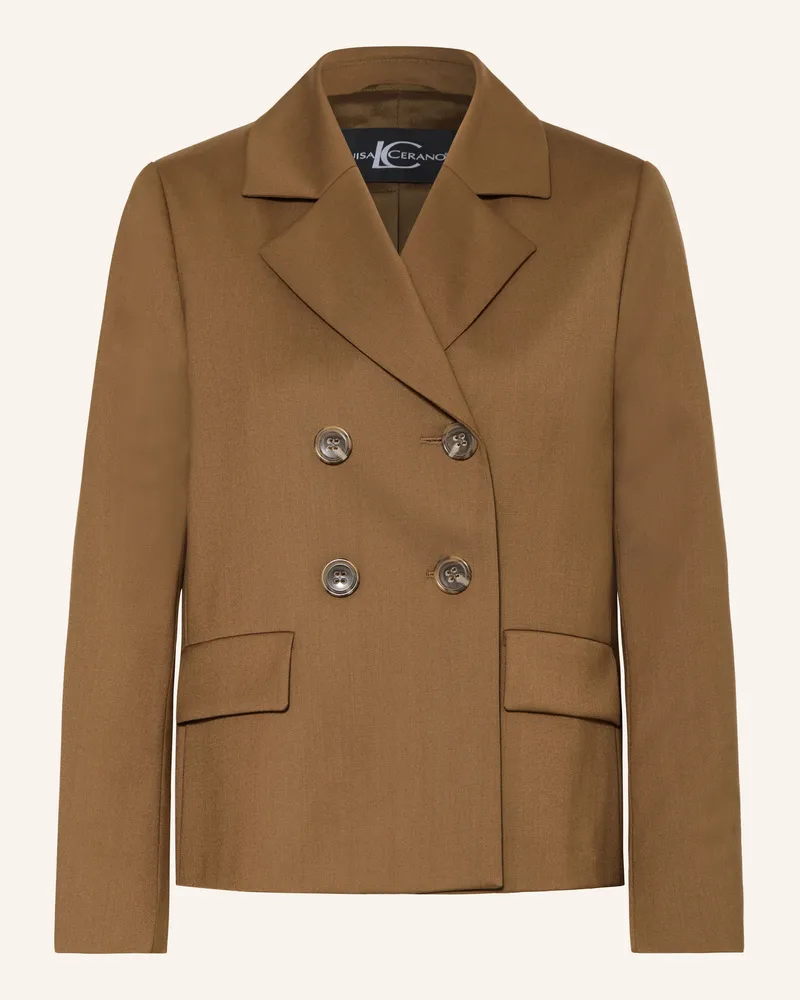 Luisa Cerano Blazer braun Cognac