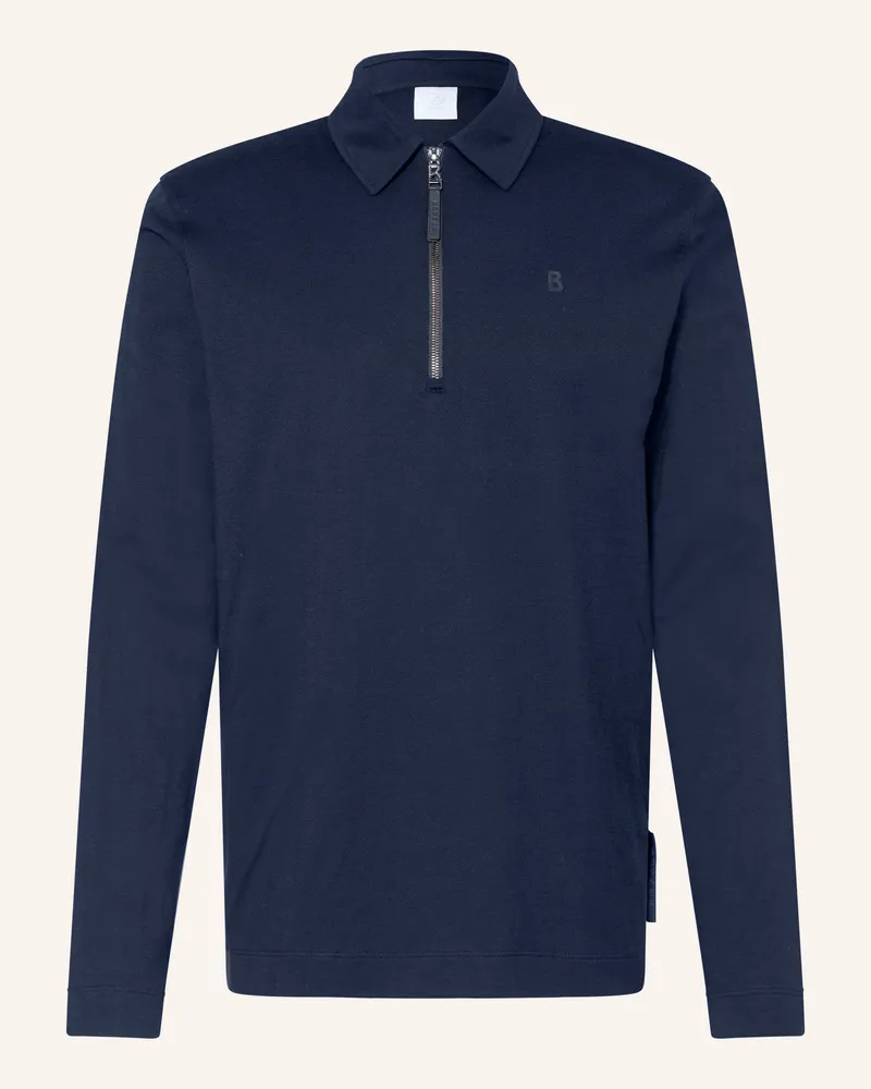 Bogner Jersey-Poloshirt Bailey-1 blau Dunkelblau