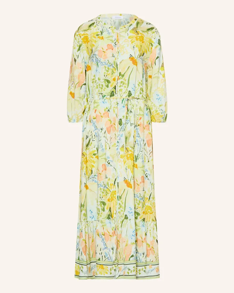 Darling Harbour Kleid Mit 3/4-Arm weiss Flower