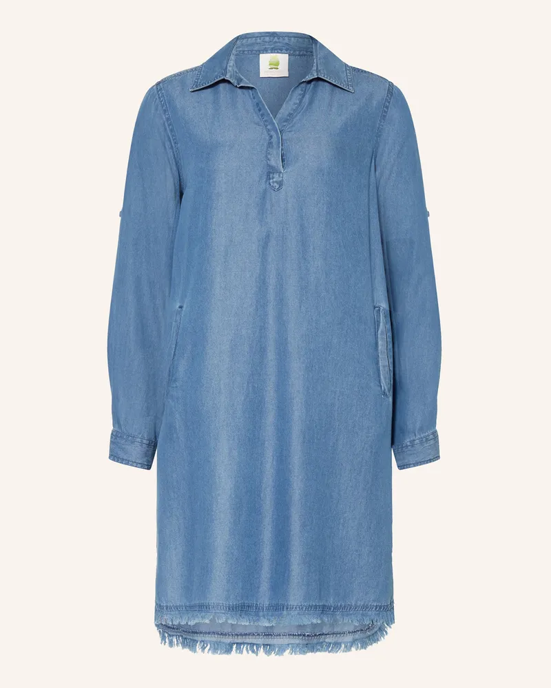 Princess goes Hollywood Kleid in Jeansoptik Blau