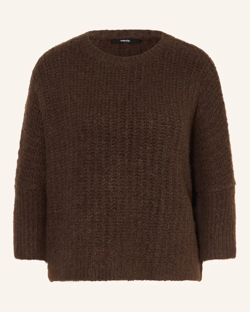 someday. Pullover TUMELDA Dunkelbraun