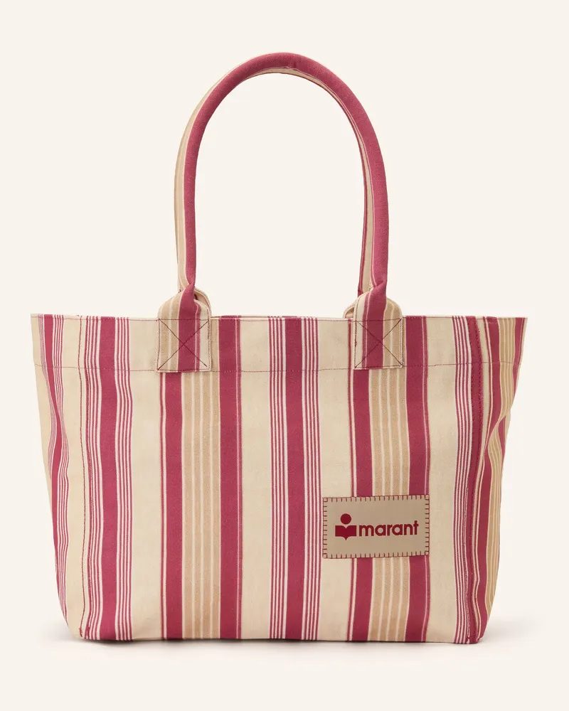 Isabel Marant Shopper Yenky rot Creme