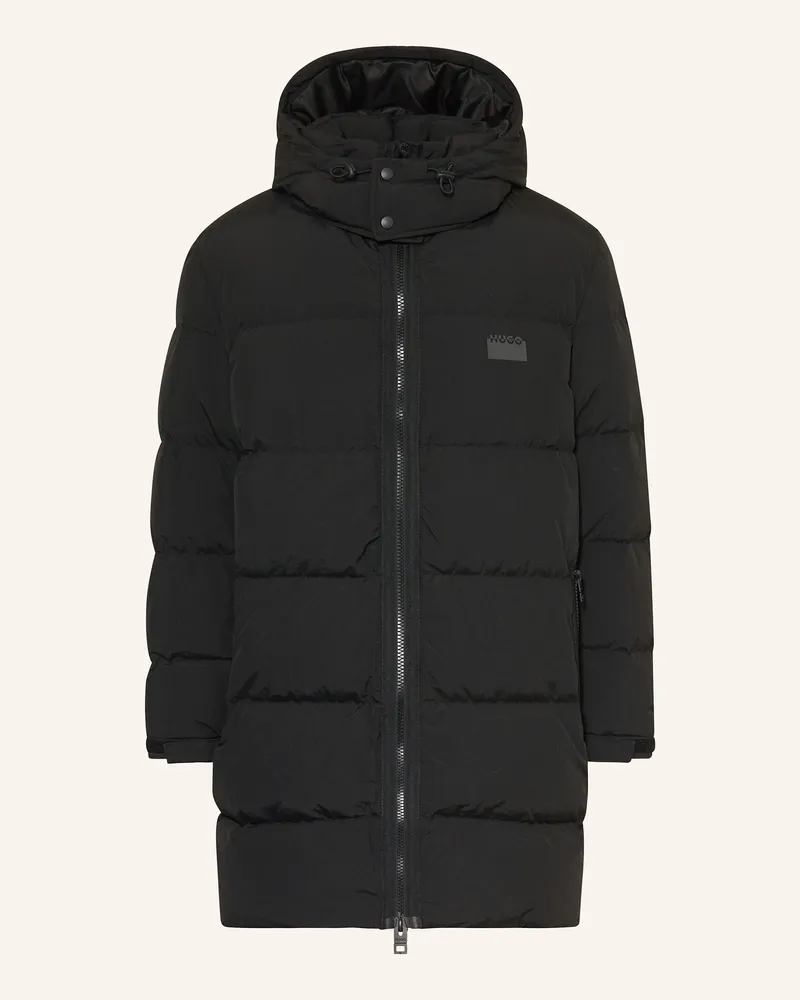 HUGO BOSS Daunenparka MAGNUSO Schwarz